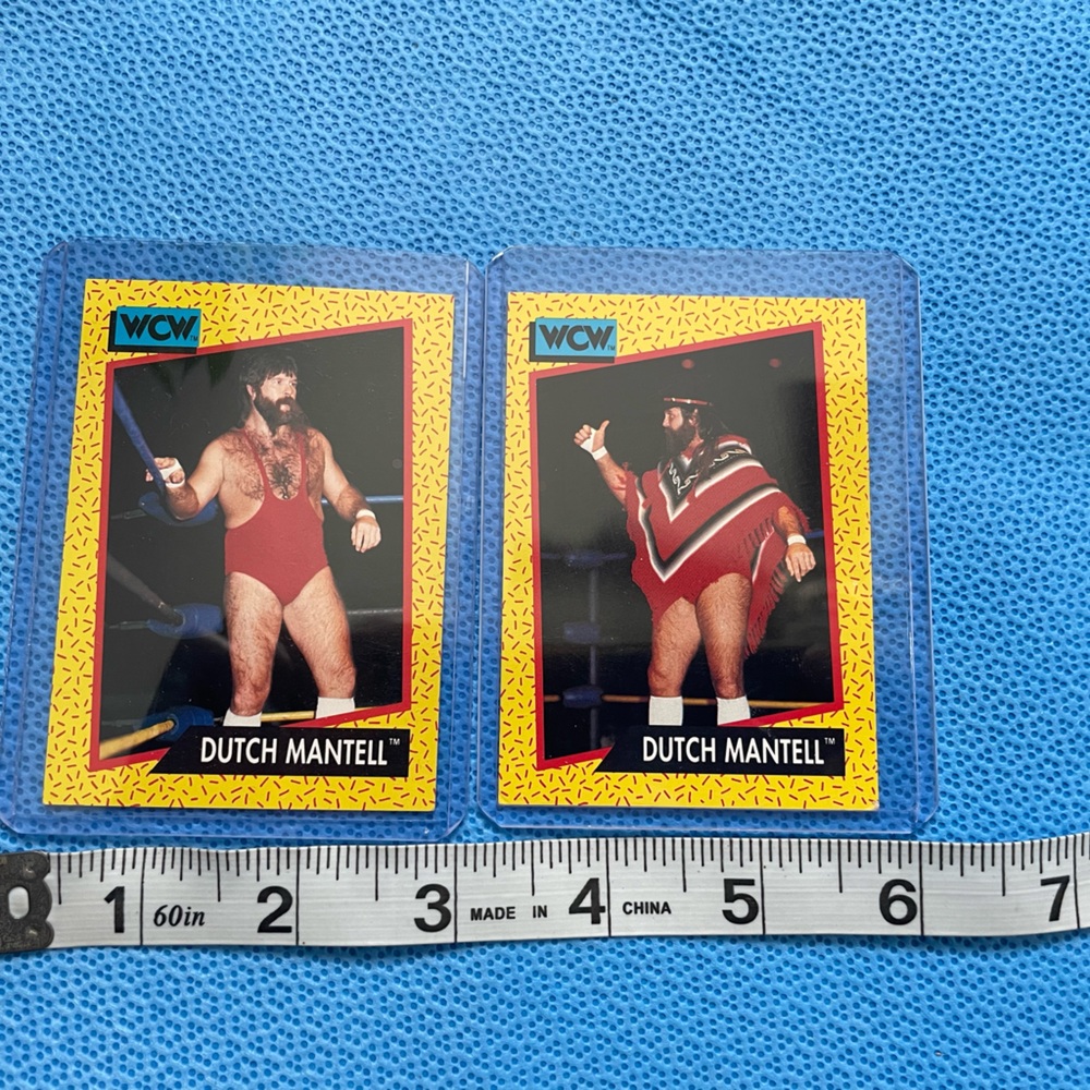 WCW Dutch Mantell Trading Cards